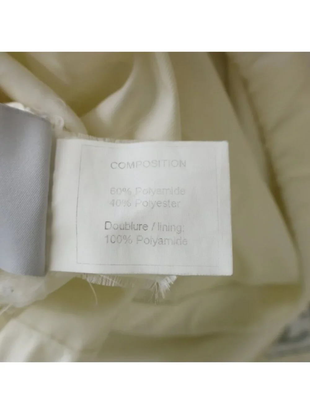 Chanel Sport Line CC Logo Anorak Hoodie Nylon White